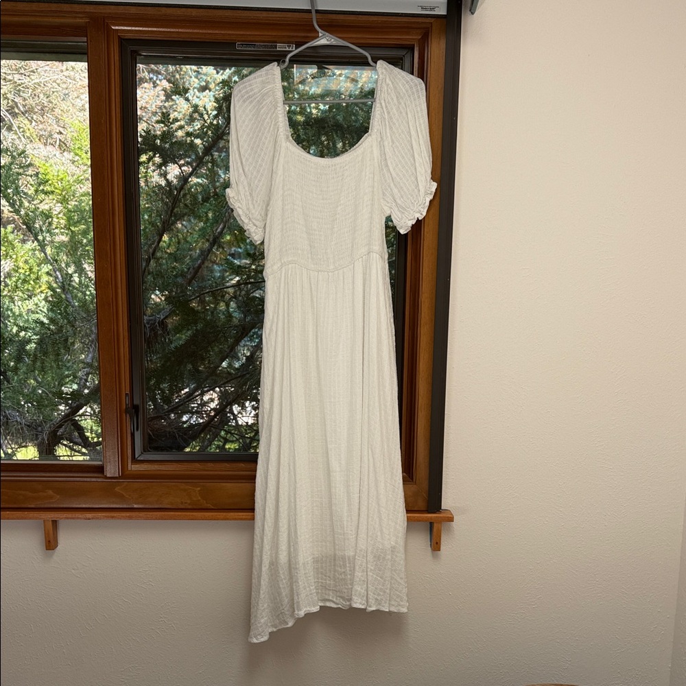 Hayden White Maxi Dress